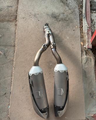 Scarico completo yzf r1 2004-2006 TRATTABILE