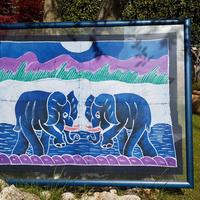 Quadro Cornice Batik Tanzania