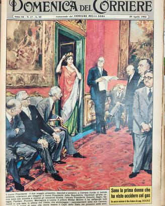 domenica del corriere 29 aprile 1962
