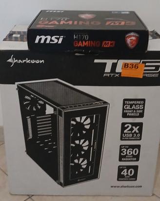 PC ASSEMBLATO SCHEDA MADRE MSI  H170 GAMING CPU IN