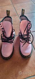 Dr Martens  stivaletto pelle vernice rosa nr 37