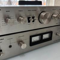 Amplificatore pre e finale Toshiba vintage Hifi