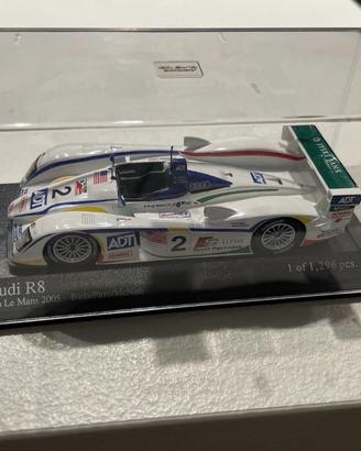 Audi R8 24 H Le Mans 2005 1/43 Minichamps  Come Nu