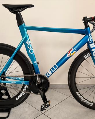 Cinelli Vigorelli NUOVA colore blu 80 nazionale