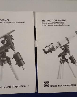 Montatura telescopio Meade