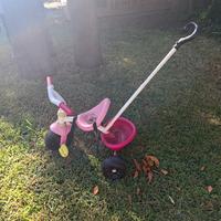 casetta da giardino Faber piu triciclo rosa