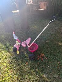 casetta da giardino Faber piu triciclo rosa