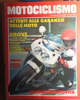 Rivista MOTOCICLISMO numero 5 del 1987