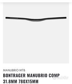 Manubrio Bontrager alluminio