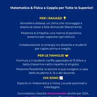Matematica e Fisica | Metodo, Tutoraggio e Sblocco