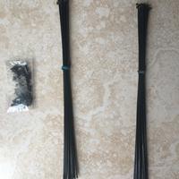 32 Raggi USATI 14G (2mm) NERI per ruota MTB 29