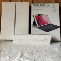 Ipad 9ª generazione + apple pen + logitech