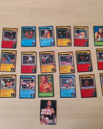Lotto 31 Carte WWF/WWE Raw Deal anni 2000