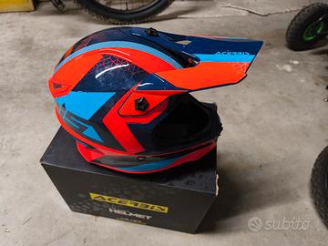 casco minicross Acerbis
