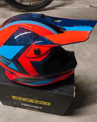 casco minicross Acerbis