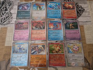 Lotto carte Pokémon 151 MEW ITA