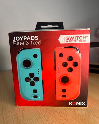 Controller Joypad KONIX per Switch e Switch OLED