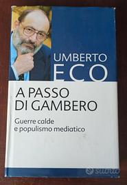 libro "A passo di gamberi" di Umberto Eco