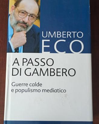 libro "A passo di gamberi" di Umberto Eco