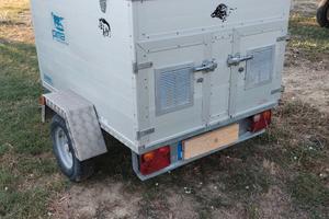 rimorchio trasporto cani