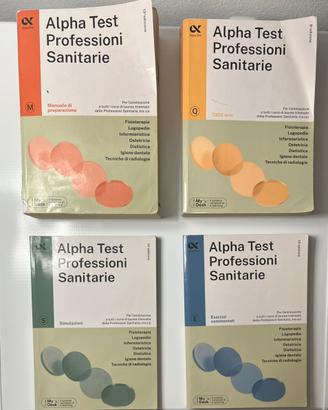 Kit completoAlpha Test:libri professioni sanitarie