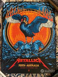 Metallica M72 WT - Pop Up Poster Perth Numbered