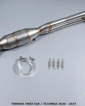Linea completa Scarico YAMAHA TMAX 560 2020 - 2024