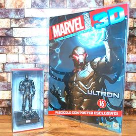 Marvel Heroes 3D Ultron N.16 + Poster e Fascicolo