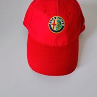 Cappellino Alfa Romeo Rosso Vintage