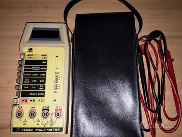 Multimetro tester digitale professionale CIE 7608A