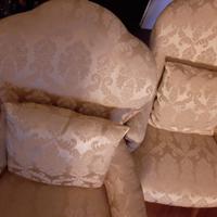 Poltrone damascate la coppia