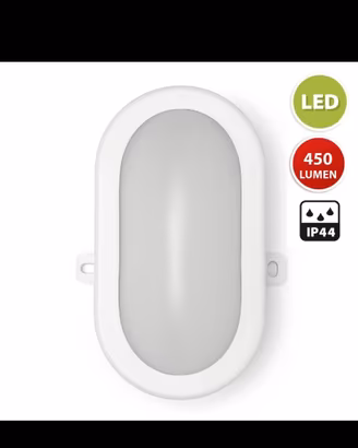 lampada Tartaruga LED 6W bianca. IP44,