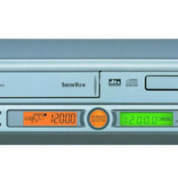 SHARP DV-NC65S registratore combo VHS lettore DVD