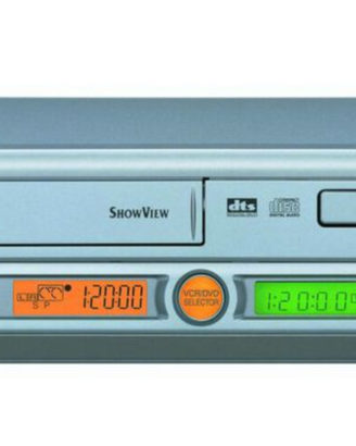 SHARP DV-NC65S registratore combo VHS lettore DVD