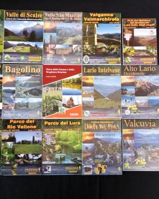 Lotto 20 mappe Ingenia Explorer Cartoguide