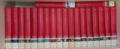 La Storia dell'Arte 20 volumi biblioteca repubblic