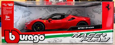 Bburago Ferrari SF90 Stradale 1:18 Rosso