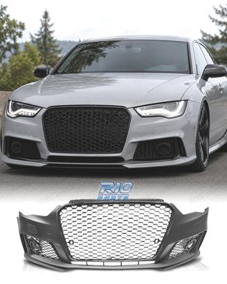 PARAURTI ANTERIORE AUDI A3 8V 12-16 LOOK RS3 NERO 