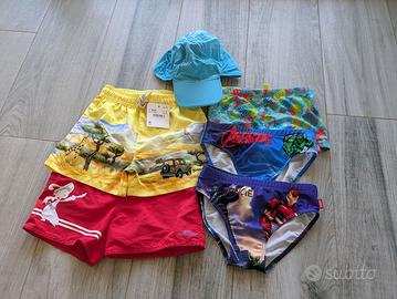 Lotto costumi bambino