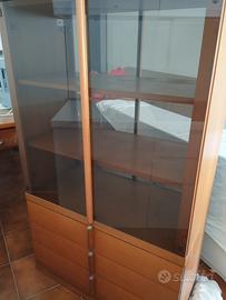 vetrinetta in legno 