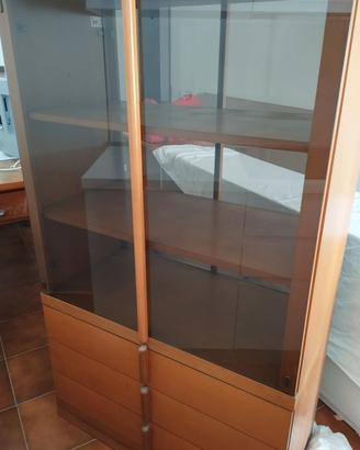 vetrinetta in legno 