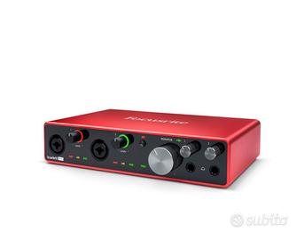 Scheda audio scarlett  8i6