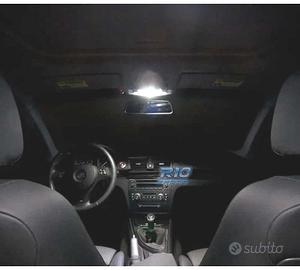 KIT 15 LAMPADE LED INTERNE BMW SERIE 1 E81 E87 116