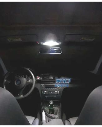 KIT 15 LAMPADE LED INTERNE BMW SERIE 1 E81 E87 116