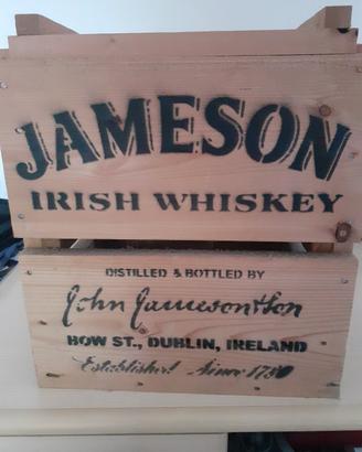 scatola legno john jameson son limited