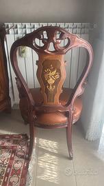 Sedia in stile barocco