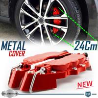 Cover COPRI PINZE Freni Auto ROSSE Tuning 24CM