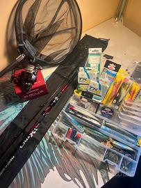 Kit pesca spinning