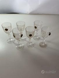 Bicchierini in cristallo rcr