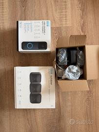 Blink Outdoor 3 + Video Doorbell con Sync Module